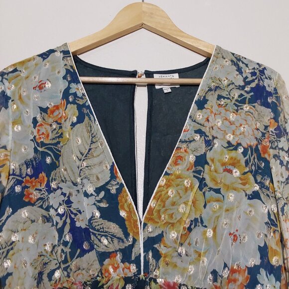 Hemant & Nandita Della Ruffle Mini Dress Great Condition - Med - Picture 4 of 15